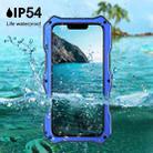For iPhone 13 Pro Metal + Silicone Sliding Camshield Holder Phone Case (Blue) - 7