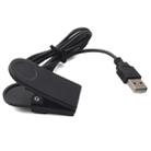 For Garmin Approach S10 USB Cable Holder Charging Dock(Black) - 1