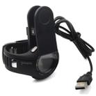 For Garmin Approach S10 USB Cable Holder Charging Dock(Black) - 4