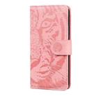 For Sony Xperia 1 IV Tiger Embossed Leather Phone Case(Pink) - 2