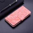For Sony Xperia 1 IV Tiger Embossed Leather Phone Case(Pink) - 7