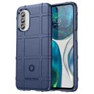 For Motorola Moto G52 Full Coverage Shockproof TPU Case(Blue) - 1