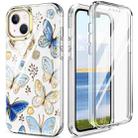 For iPhone 13 mini 360 Full Body Painted Phone Case (Butterflies L10) - 1