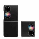 For Huawei P50 Pocket Aluminum Alloy Folding Phone Case(Black) - 1