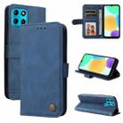 For Infinix Smart 6 Skin Feel Life Tree Metal Button Leather Phone Case(Blue) - 1