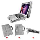 Multifunctional Laptop Portable Bag with Holder Function For 11-12 inch(Grey) - 2