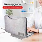 Multifunctional Laptop Portable Bag with Holder Function For 11-12 inch(Grey) - 6