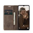 For Samsung Galaxy A23 CaseMe 013 Multifunctional Horizontal Flip Leather Phone Case(Coffee) - 3