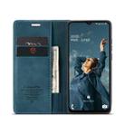For Samsung Galaxy A23 CaseMe 013 Multifunctional Horizontal Flip Leather Phone Case(Blue) - 3