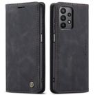 For Samsung Galaxy A23 CaseMe 013 Multifunctional Horizontal Flip Leather Phone Case(Black) - 2