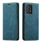 For Samsung Galaxy A73 5G CaseMe 013 Multifunctional Horizontal Flip Leather Phone Case(Blue) - 2