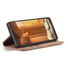 For Samsung Galaxy A73 5G CaseMe 013 Multifunctional Horizontal Flip Leather Phone Case(Brown) - 3