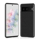 For Google Pixel 7 5G Ultra-thin Carbon Fiber Texture Printing Phone Case(Black) - 1