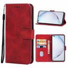 For U-Magic Enjoy 50 Plus Leather Phone Case(Red) - 1