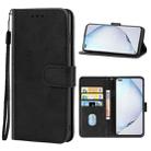 For U-Magic Enjoy 50 Plus Leather Phone Case(Black) - 1