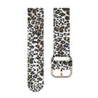 For Galaxy Watch 42mm Silicone Watch Band(Leopard Print) - 1