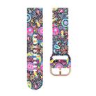 For Galaxy Watch 42mm Silicone Watch Band(Jellyfish Flower) - 1