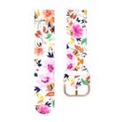 42mm & 46mm Silicone Watch Band(Variety Of Flowers) - 1