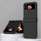 For Samsung Galaxy Z Flip3 5G Hinge Flip Phone Case(Black) - 1