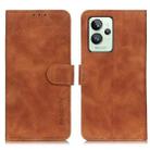 For OPPO Realme GT2 Pro KHAZNEH Retro Texture Horizontal Flip Leather Phone Case(Brown) - 1