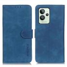 For OPPO Realme GT2 Pro KHAZNEH Retro Texture Horizontal Flip Leather Phone Case(Blue) - 1