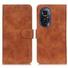 For Honor 50 SE / Huawei Nova 9 SE KHAZNEH Retro Texture Horizontal Flip Leather Phone Case(Brown) - 1