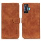 For Xiaomi Poco F4 GT 5G KHAZNEH Retro Texture Horizontal Flip Leather Phone Case(Brown) - 1