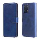 For OPPO Realme 9 Pro+ Classic Calf Texture Flip Leather Case(Blue) - 1