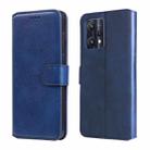 For OPPO Realme 9 Pro / Realme V25 Classic Calf Texture Flip Leather Case(Blue) - 1