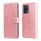 For OPPO Realme 9 Pro / Realme V25 Classic Calf Texture Flip Leather Case(Rose Gold) - 1