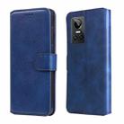 For OPPO Realme GT Neo3 Classic Calf Texture Flip Leather Case(Blue) - 1
