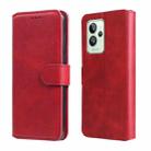 For OPPO Realme GT2 Pro Classic Calf Texture Flip Leather Case(Red) - 1