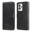 For OPPO Realme GT2 Pro Classic Calf Texture Flip Leather Case(Black) - 1