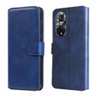 For Honor 50 Pro / Huawei nova 9 Pro Classic Calf Texture Flip Leather Case(Blue) - 1