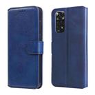 For Xiaomi Redmi Note 11 Global / Note 11S Classic Calf Texture Flip Leather Case(Blue) - 1