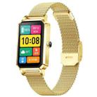 NX2 1.13 inch Color Screen Women Smart Watch, Support Physiological Reminder / Heart Rate Monitoring(Gold) - 1