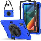 For Xiaomi Pad 5 / Pad 5 Pro Silicone + PC Tablet Case(Blue) - 1