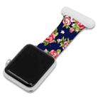 Printing Silicone Nurse Watch Band For Apple Watch Series 7 41mm / 6&SE&5&4 40mm / 3&2&1 38mm(15) - 1