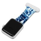 Printing Silicone Nurse Watch Band For Apple Watch Series 7 45mm / 6&SE&5&4 44mm / 3&2&1 42mm(3) - 1