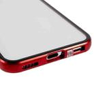 For Samsung Galaxy S21 Ultra 5G Anti-peeping Magnetic Double-sided Tempered Glass Phone Case(Red) - 8