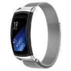 For Galaxy Gear Fit 2 & R360 Milanese Watch Band(Silver) - 1