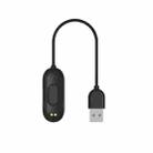 For Xiaomi Mi Band 4 Mijobs Watch Charging Cable, Length： 25cm(Black) - 1