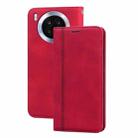 For Huawei nova 8i Frosted Business Magnetic Flip Leather Phone Case(Red) - 1