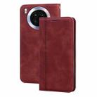 For Huawei nova 8i Frosted Business Magnetic Flip Leather Phone Case(Brown) - 1