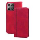 For Honor X8 / X30i Frosted Business Magnetic Flip Leather Phone Case(Red) - 1