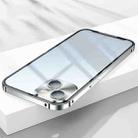 For iPhone 13 Pro Frosted Metal Phone Case For iPhone 13(Silver) - 1