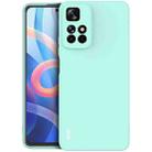 For Xiaomi Redmi Note 11 5G / Note 11T 5G IMAK UC-4 Series Straight Edge TPU Phone Case(Light Cyan) - 1