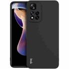 For Xiaomi Redmi Note 11 Pro China / Note 11 Pro+ 5G IMAK UC-4 Series Straight Edge TPU Phone Case(Black) - 1