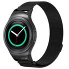 For Galaxy Gear S2 & R720 Milanese Watch Band(Black) - 1