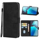 For vivo iQOO Neo6 SE Leather Phone Case(Black) - 1